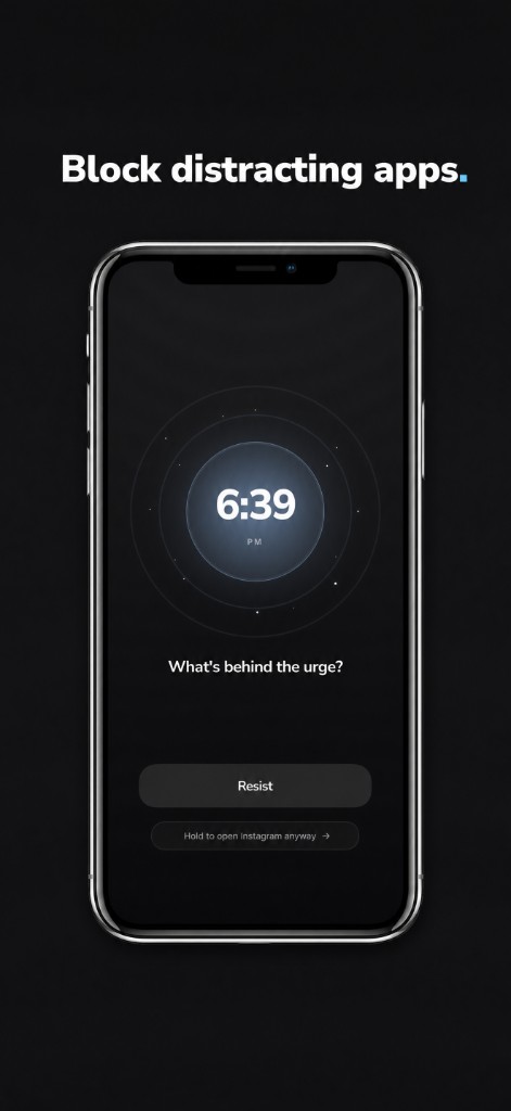 Resist — Block distracting apps